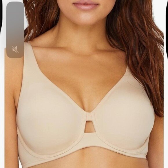 Wacoal Size 40H Sand Beige First Instinct Full Figure Seamless Underwire Bra NEW - Picture 1 of 1